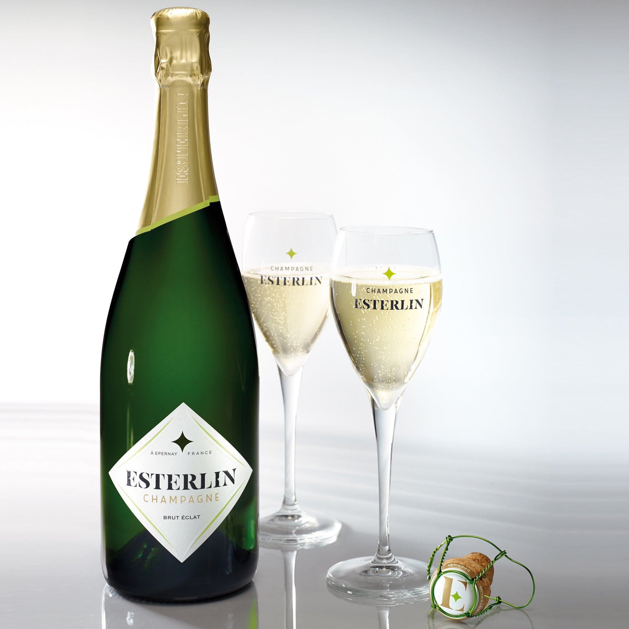 Champagne Esterlin Brut Eclat Coloniale Group